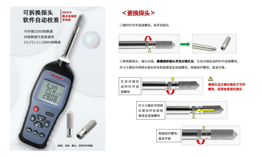 HG970 手持式濕度巡檢儀，濕度標(biāo)準(zhǔn)器!